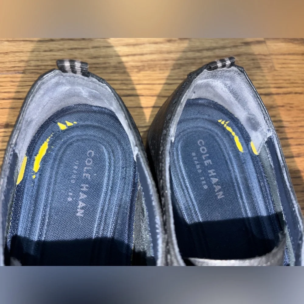 Cole Haan brogue detailing